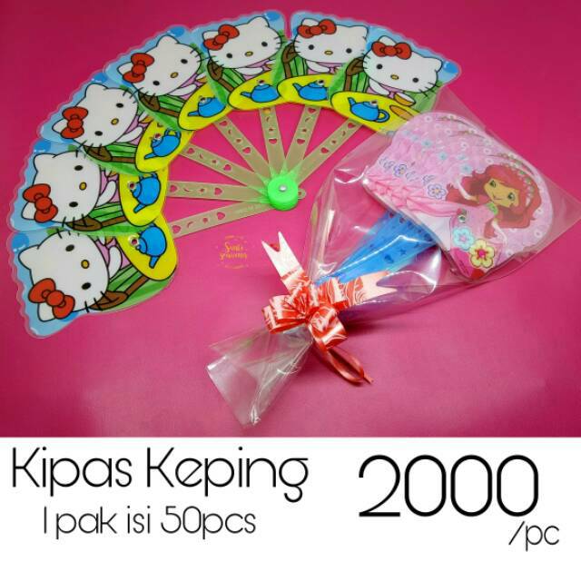  Souvenir  Pernikahan  Kipas Keping isi 50pcs Shopee  Indonesia