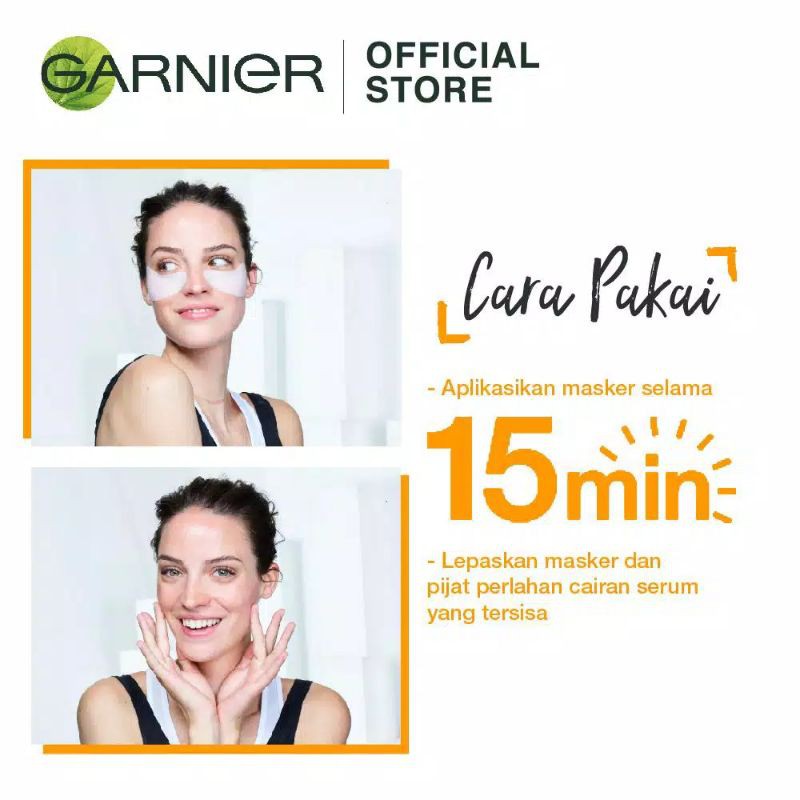 Garnier Eye Serum Mask Orange &amp; Coconut