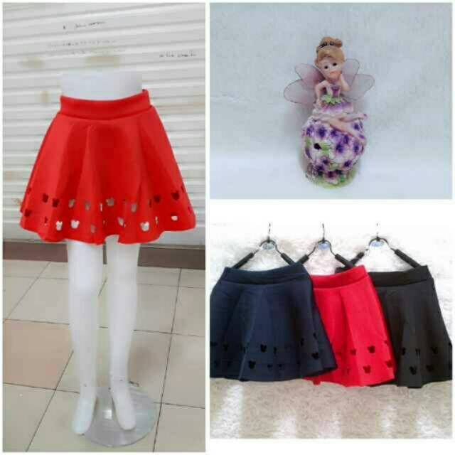 Rok Laser Miki 125.000 Bahan scuba tebal fit L. IMPORT