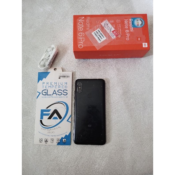 PRELOVED redmi note 6 pro / redmi note 6 pro BEKAS / REDMI NOTE 6 PRO SECOND