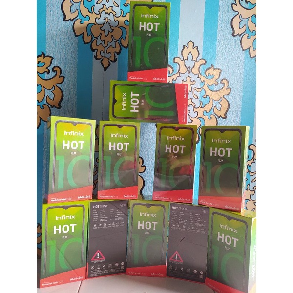 Redmi 9 4/64 New Resmi-Hot 10 ply 4