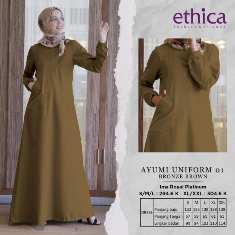Gamis Ethica Ayumi Uniform 01