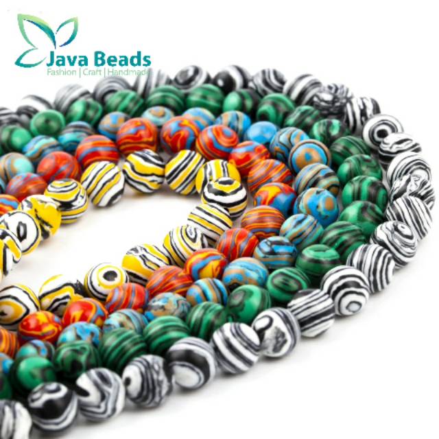 Bahan Gelang Batu Malachite