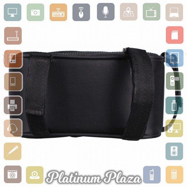 B-SOUL Tas Sepeda Waterproof untuk 5.7 inch Smartphone - YA0207 - Black`QFQREC-