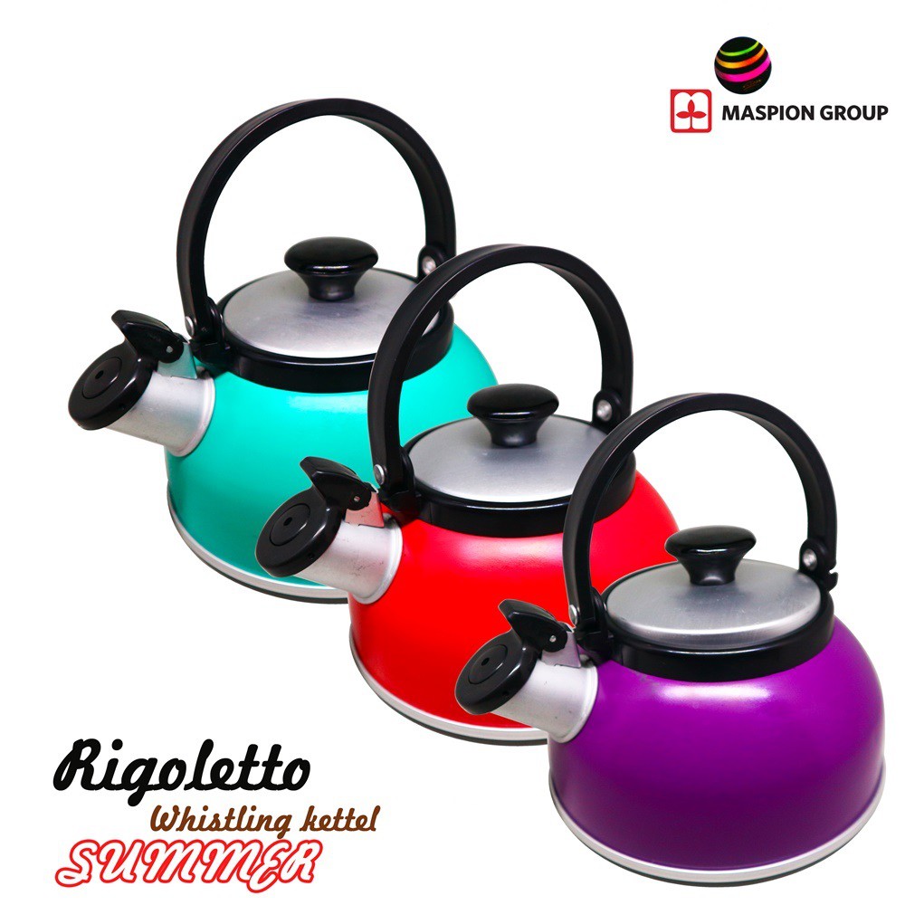 Jual Maspion Teko Rigoletto Summer 5 Liter Teko Bunyi Whistling Kettle Ceret Air Minum 6003