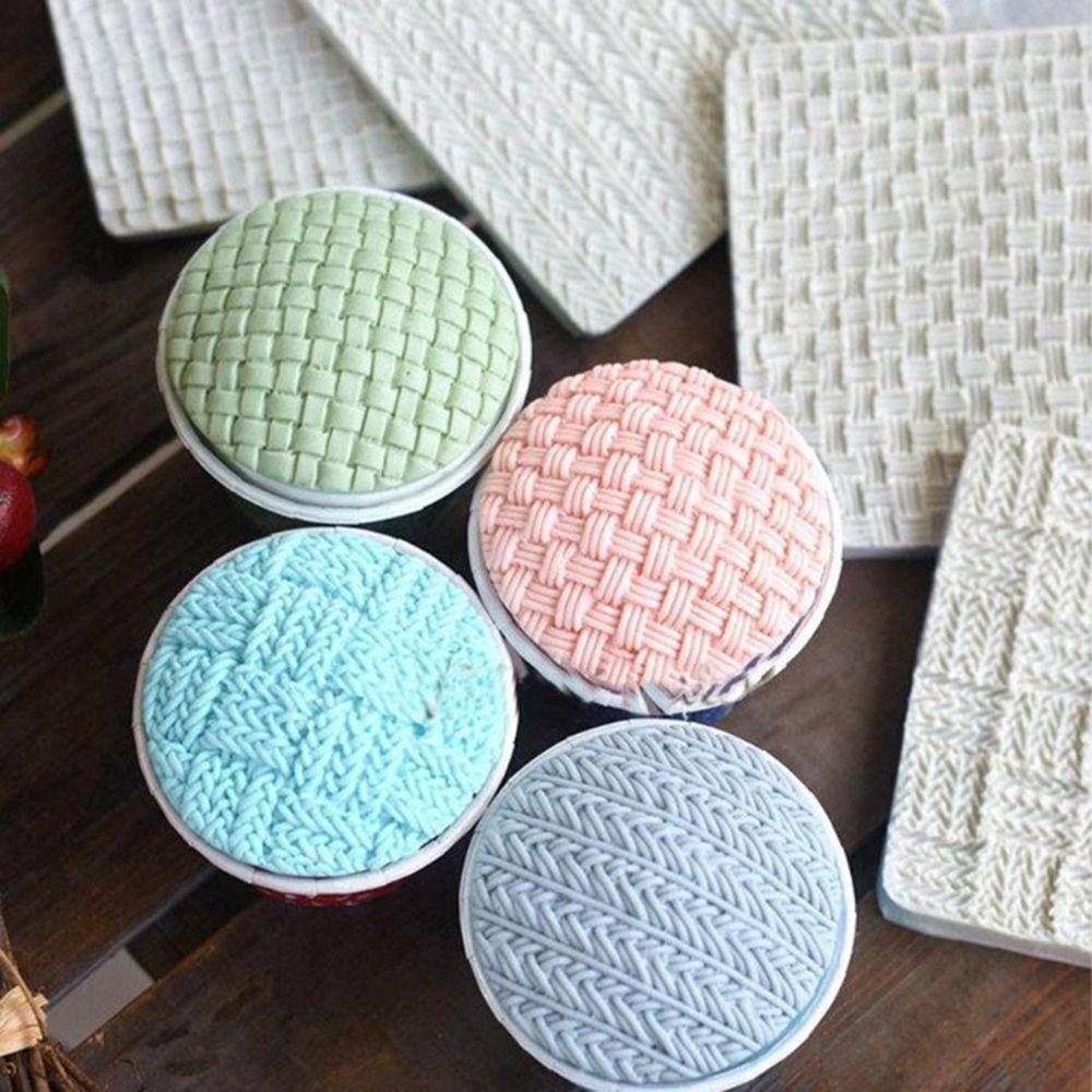 Cetakan Rajut DIY Untuk Membuat Kue