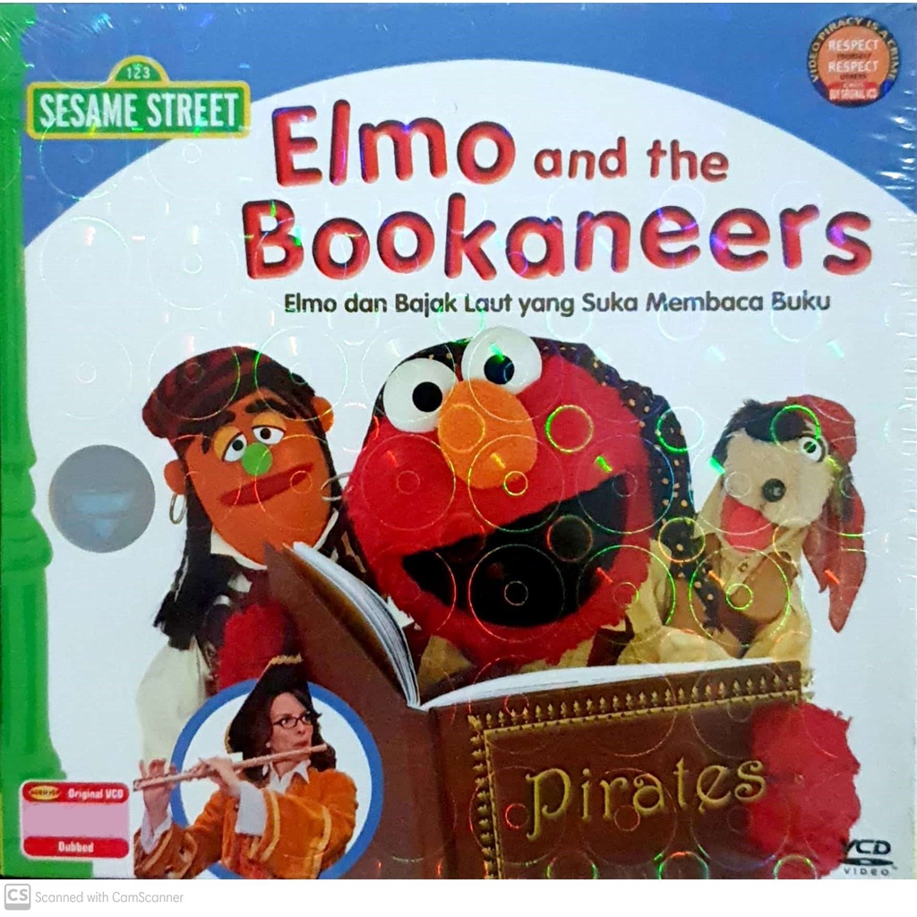 Sesame Street: Elmo and The Bookaneers | VCD Original