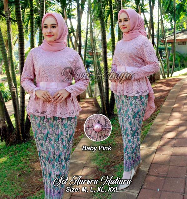 Aurora mutiara / kebaya modren / kebaya remaja / kebaya wisuda/ kebaya pesta/ kebayamurah