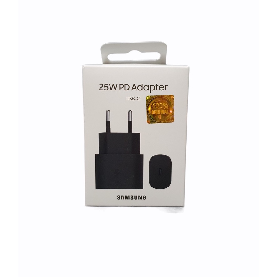 Adaptor Samsung 25W Kepala Charger Super Fast Charging 25 Watt Adapter