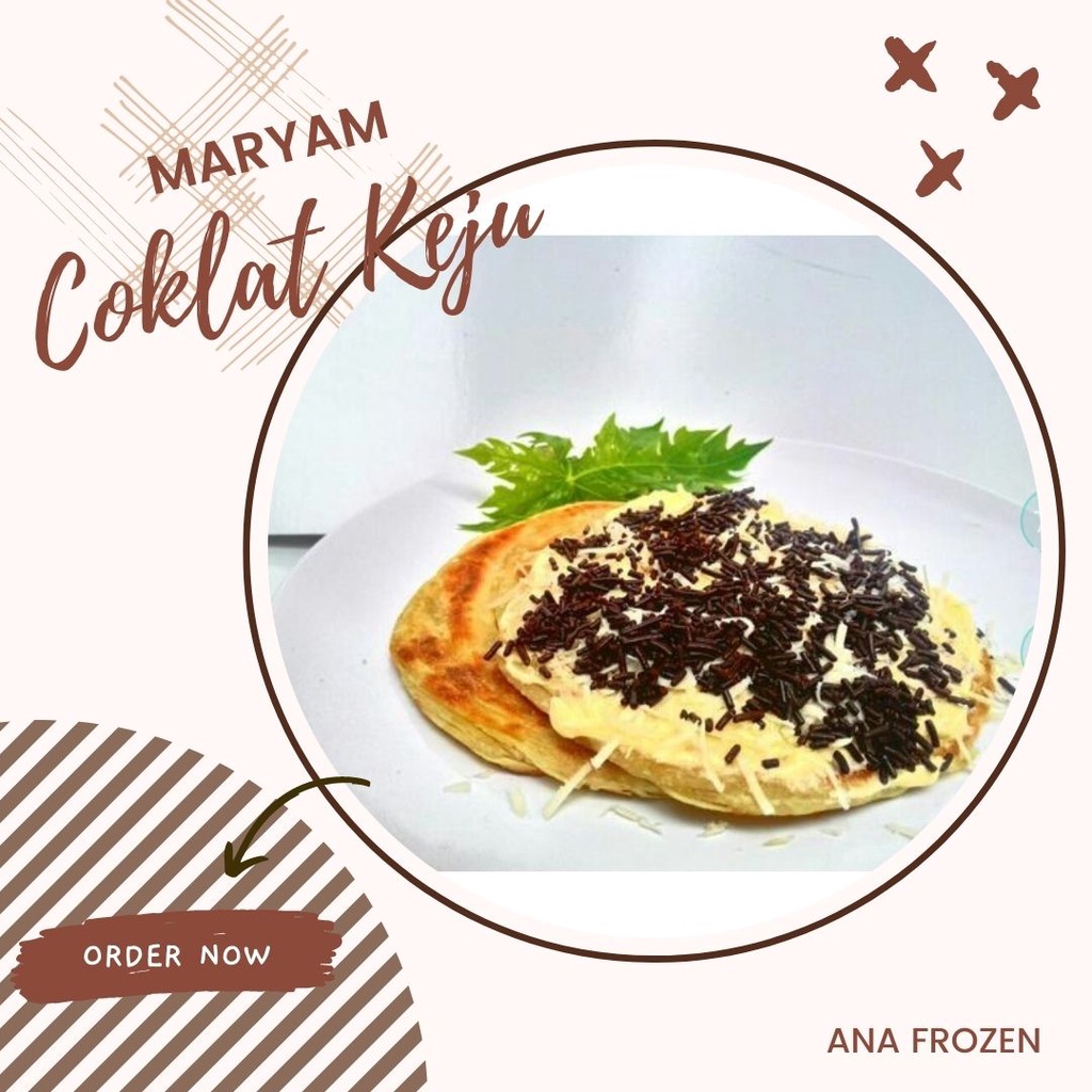 

Maryam Coklat Keju Frozen