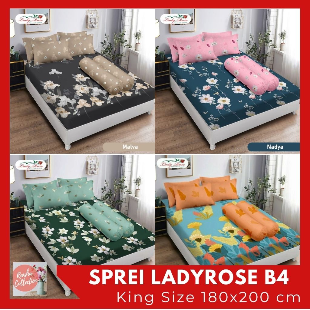 RC Sprei Lady Rose B4 180X200 cm