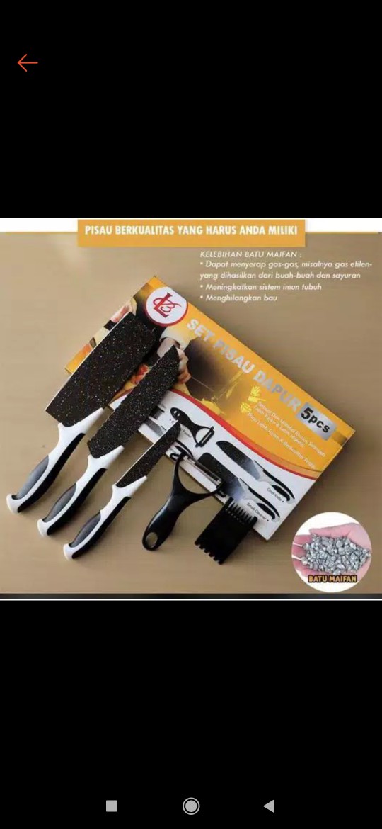 Pisau Set 5 Pcs Loyal Bosque