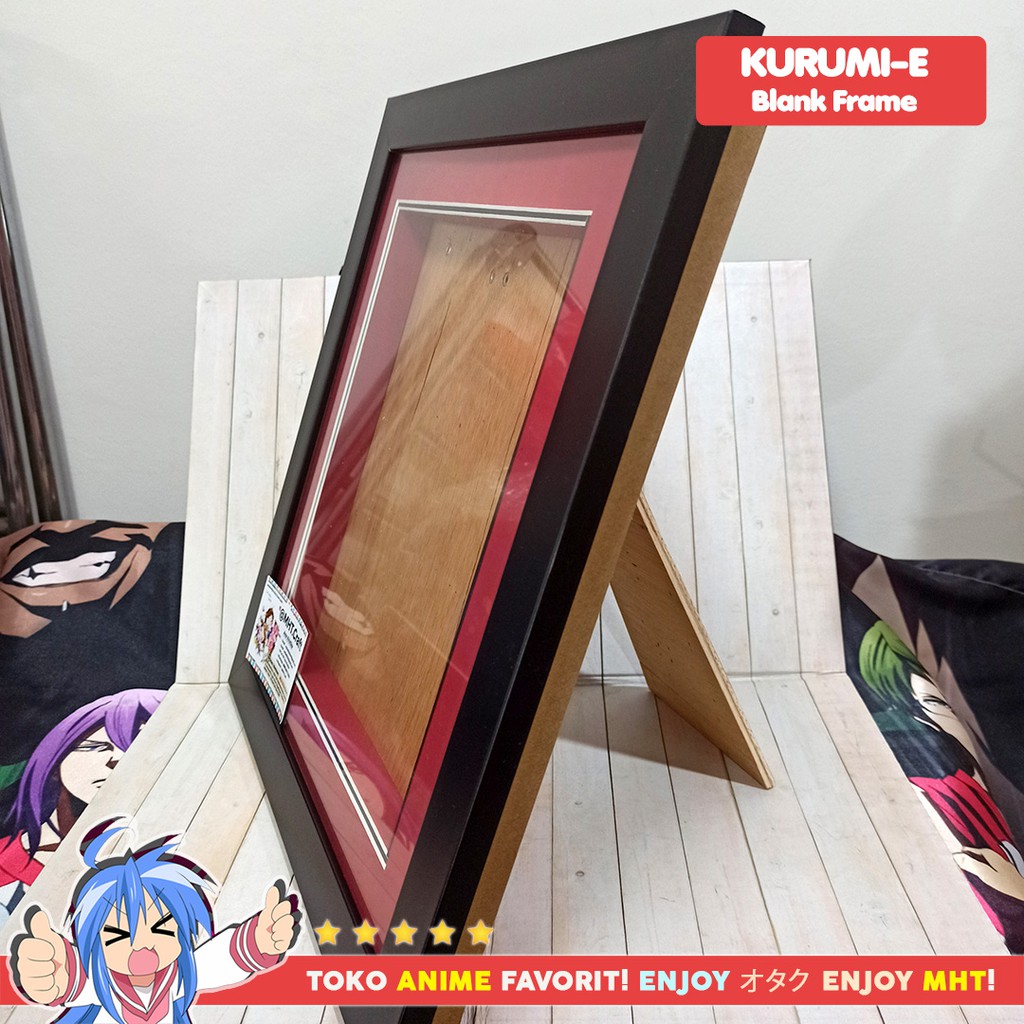 Frame Pigura Bingkai Foto 3D Craft DIY Kurumi Kurumi-e Pajangan