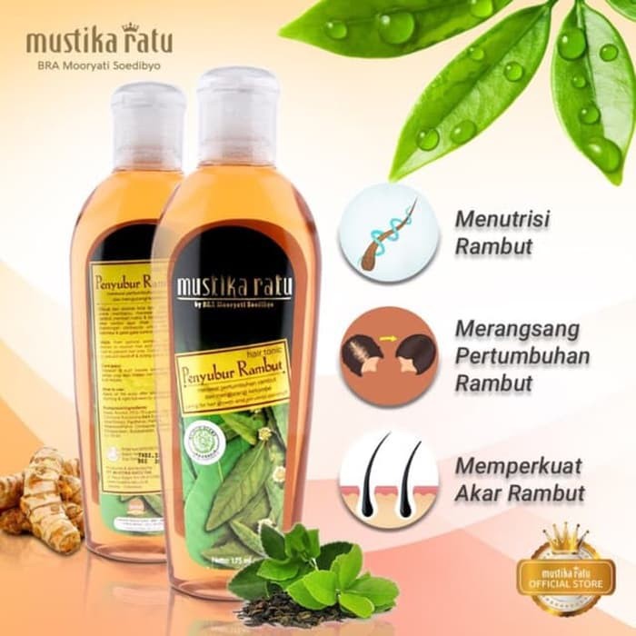 Mustika Ratu Hair Tonic Penyubur Rambut Shopee Indonesia