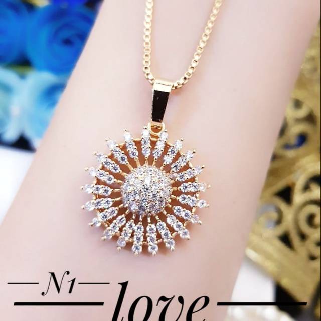 Xuping kalung lapis emas 24k 2945j