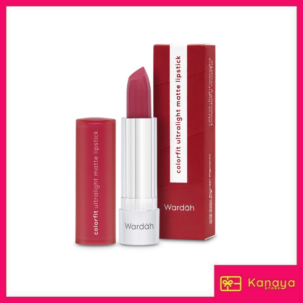 (BISA COD) Wardah Colorfit Ultralight Matte Lipstick