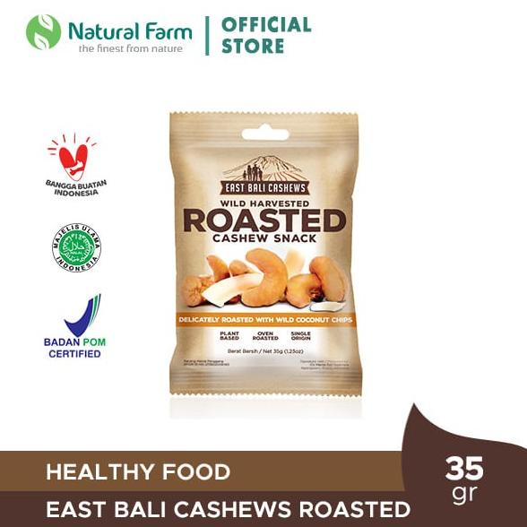 

East Bali Cashews Roasted 35gr