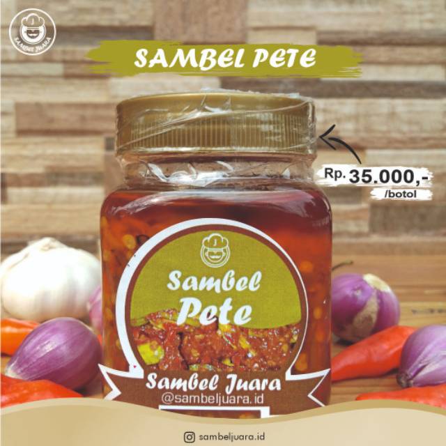

SAMBEL PETE JUARA 200 GRAM TANPA BAHAN PENGAWET