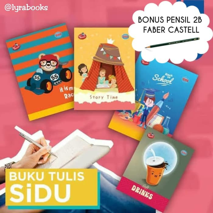 

Buku Tulis SiDu (1 Pak Isi 10 Buku)