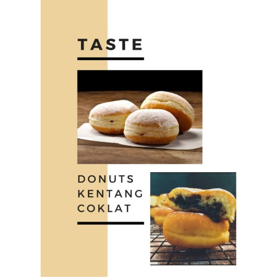 

Donuts Kentang Coklat