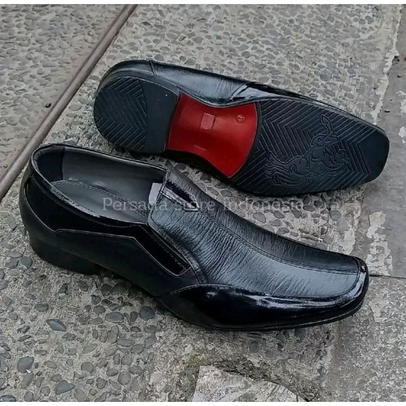 pantofel pria kulit sapi asli# sepatu kulit sapi asli