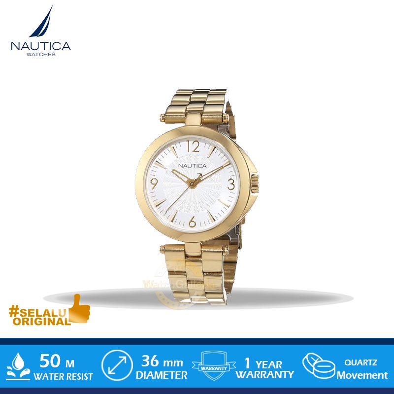 Jam Tangan Wanita Nautica NAD14001L Original
