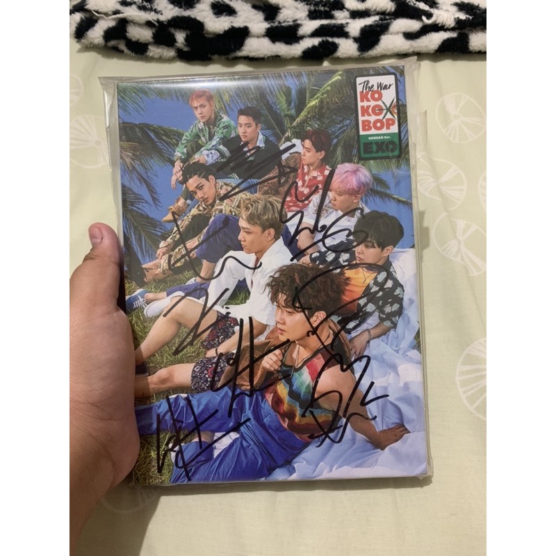 EXO Signed Album Kokobop Korean Ver (Promotional Album)
