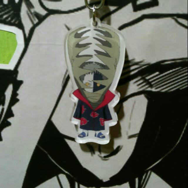 Gantungan Kunci/Tas Anime Naruto Karakter Zetsu