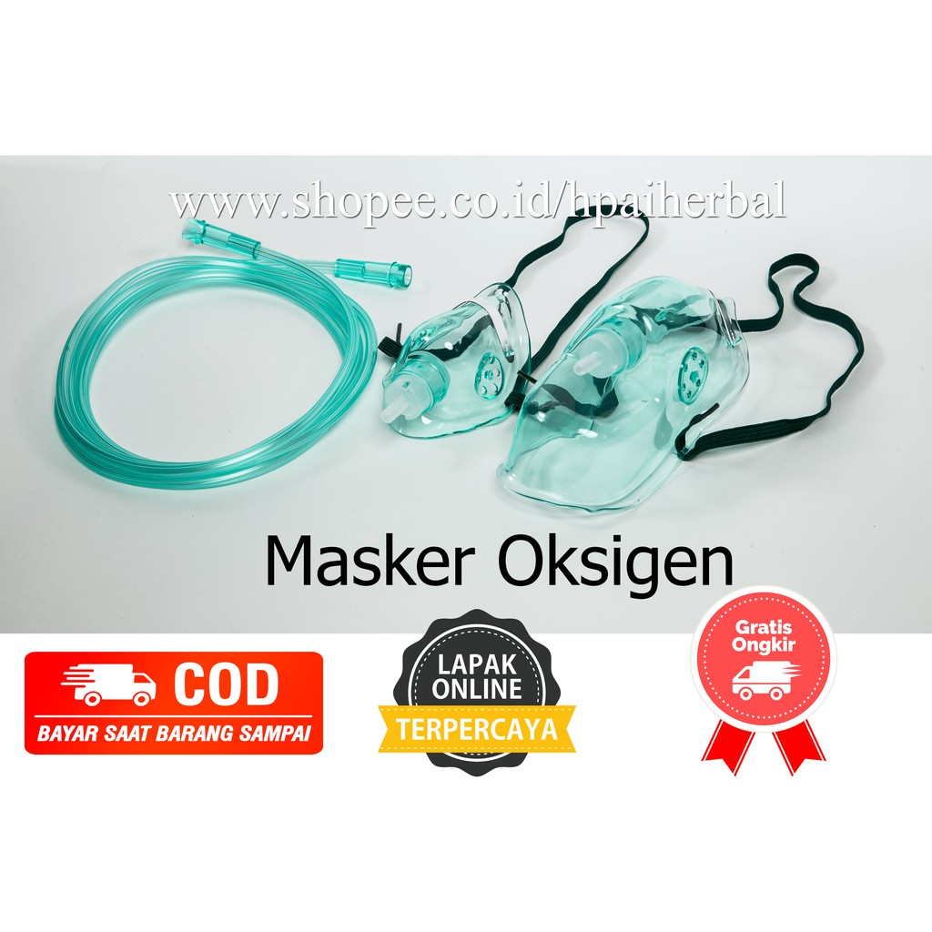 Oxygen Mask - Masker oksigen - Selang Masker Oksigen