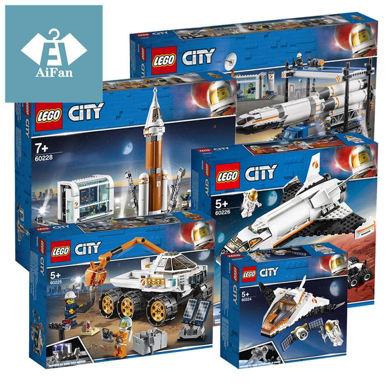 Mainan Lego  City  Mars Series Rocket Launch Of Space 