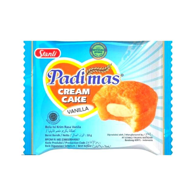

Padi Mas Cream Bolu Cake 11gr x 10pcs