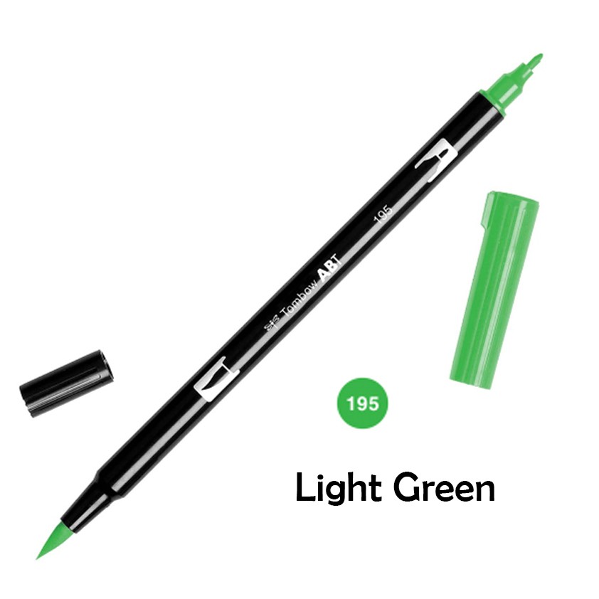 

ABT Tombow Dual Brush Pen - 195 Light Green