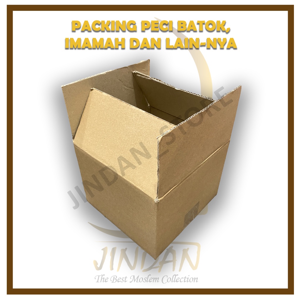 

Tambahan Kardus Bubble Packing Peci Batok Imamah Bukhur