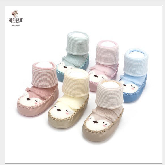 Sepatu Bayi Prewalker Kaos Kaki Anak Import | Baby Sock High Fox