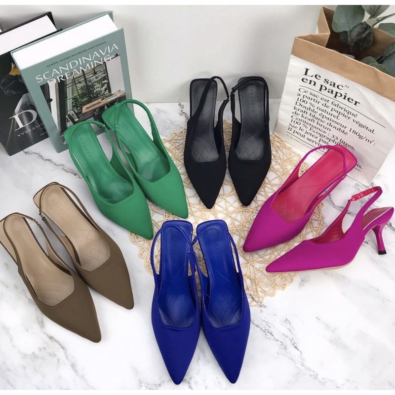 Heels K116  sepatu sendal wanita import realpict