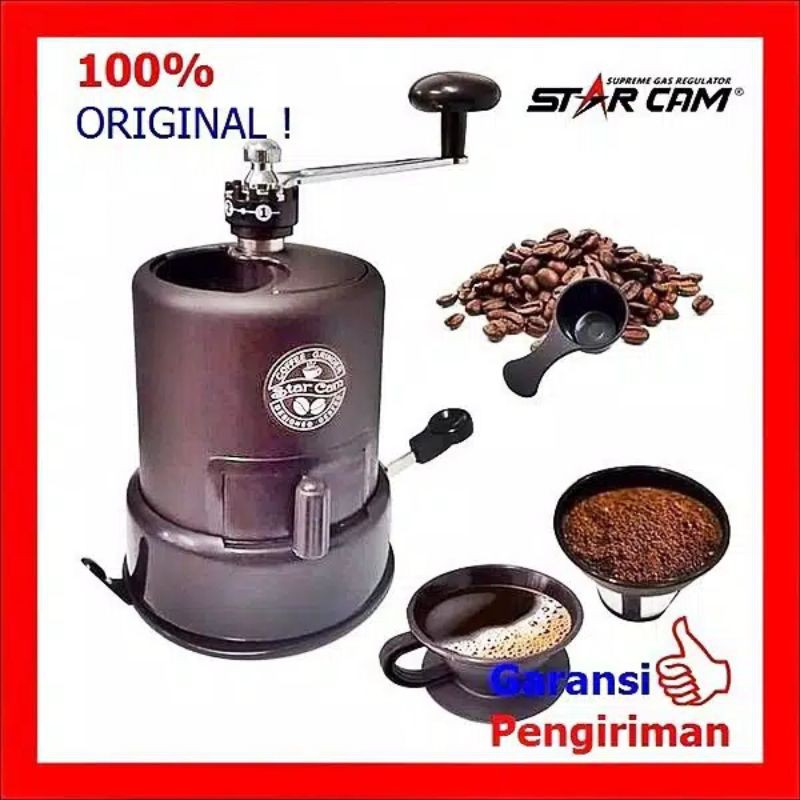 GILINGAN KOPI Starcam ,  SCG  017  ,  Star Cam, Destec, Manual , Gilingan Kopi , Coffe Grinder