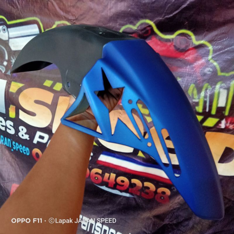 SLEBOR DEPAN CS1 CS1 COAK HEREX STYLE BIRU