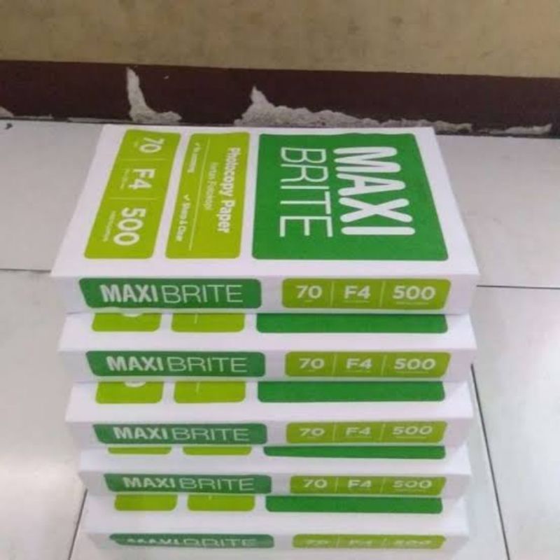 

kertas HVS Maxi brite F4 70 gsm