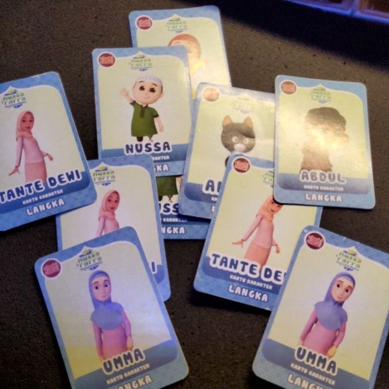 RARE Deffect card Nussa Rarra / kartu langkah Nussa Rarra