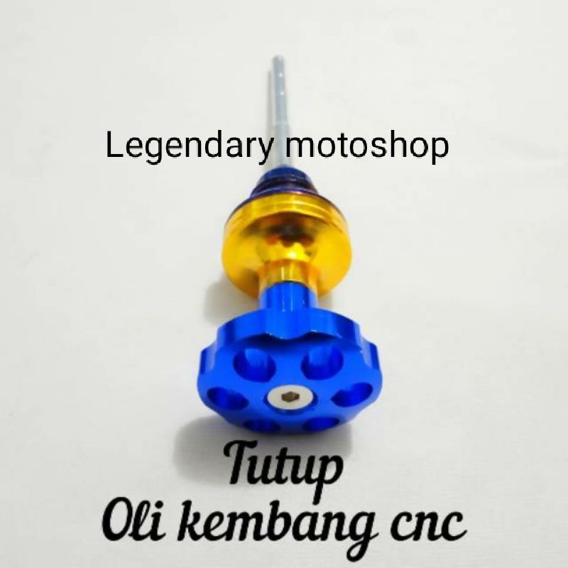 TUTUP OLI JARUM TWOTONE CNC UNIVERSAL BEAT VARIO SCOOPY SPACY
