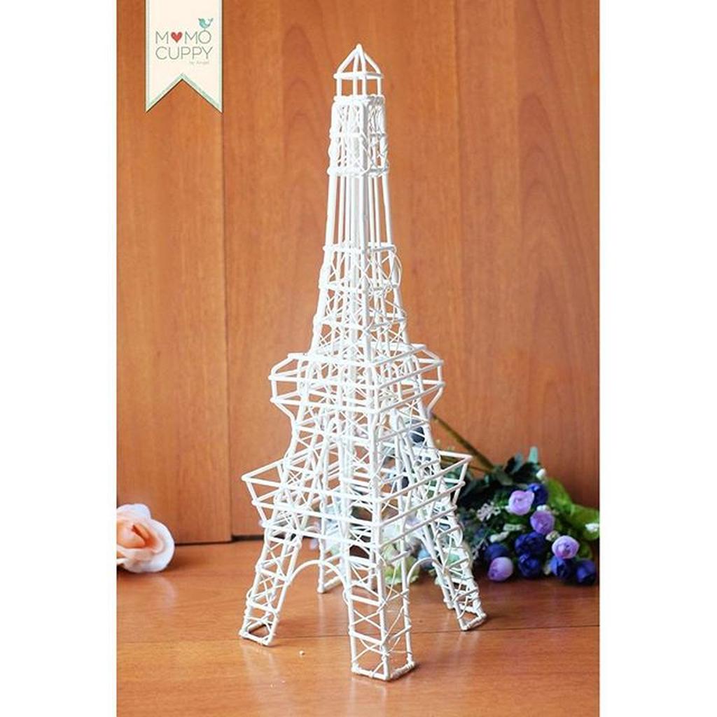 Pajangan Eifel Putih ( Wire Paris)