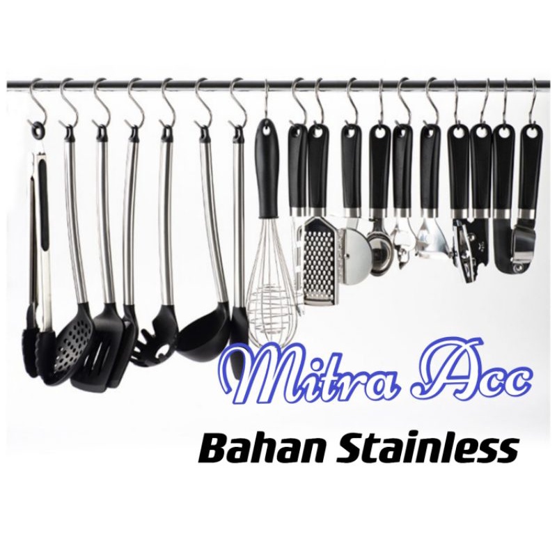 Hook Gantungan &quot;S&quot; Perabotan Dapur Serbaguna Stainless