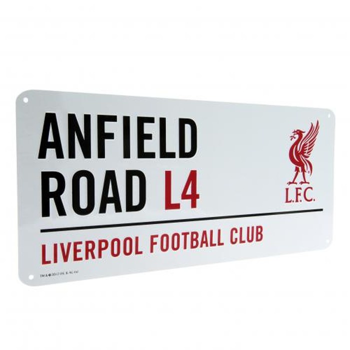 Liverpool Anfield Road Street Metal Sign Wall Official Merchandise&hd2001