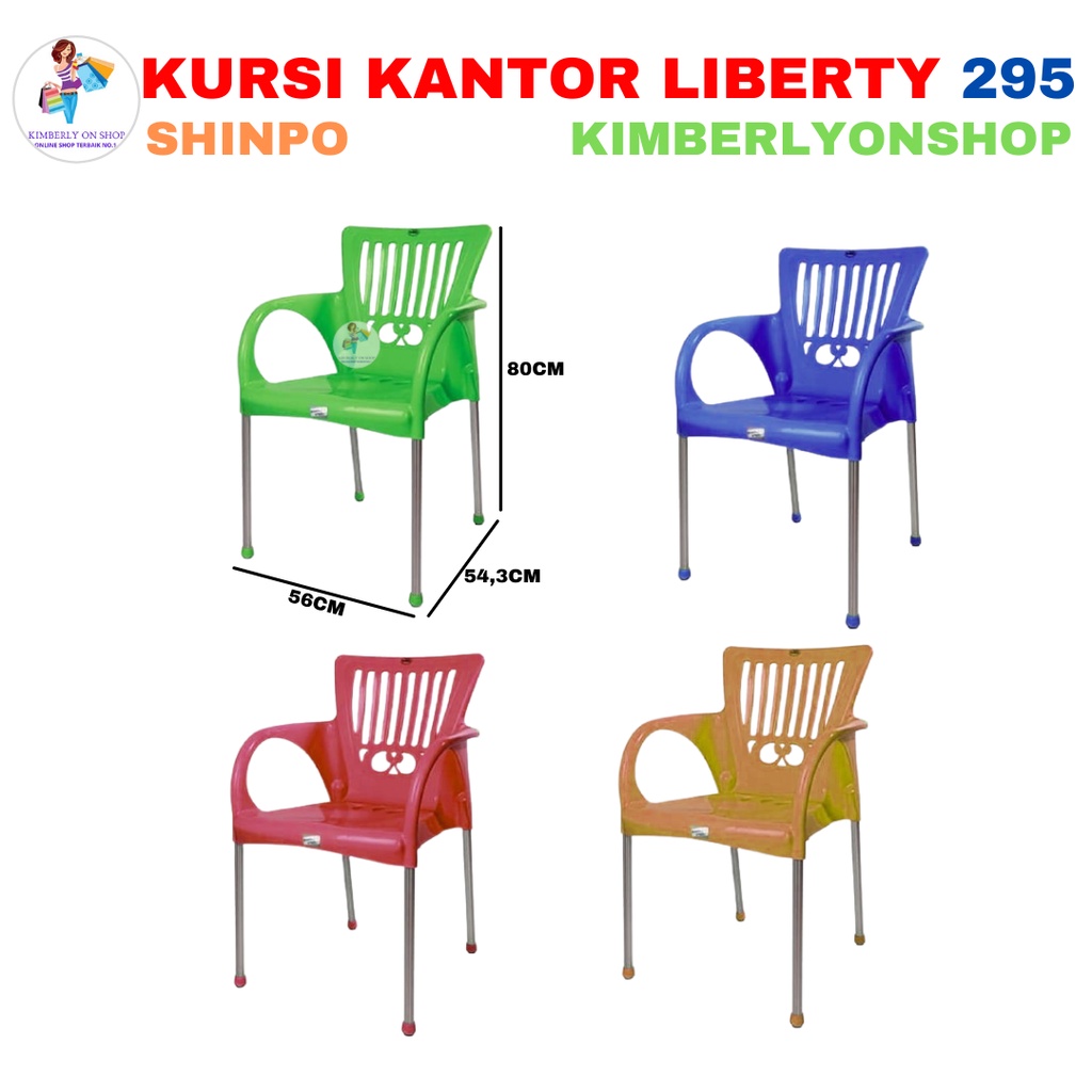 Kursi Plastik/Kursi Kantor Shinpo LIBERTY SIP295