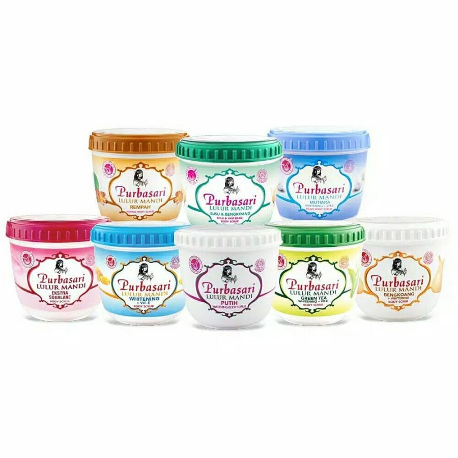 ✿ MADAME ✿ PURBASARI LULUR MANDI BRIGHTENING BODY SCRUB PURBASARI BPOM ORIGINAL