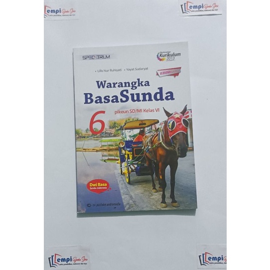 

Buku SD Warangka Basa Sunda Dua Bahasa Kls6