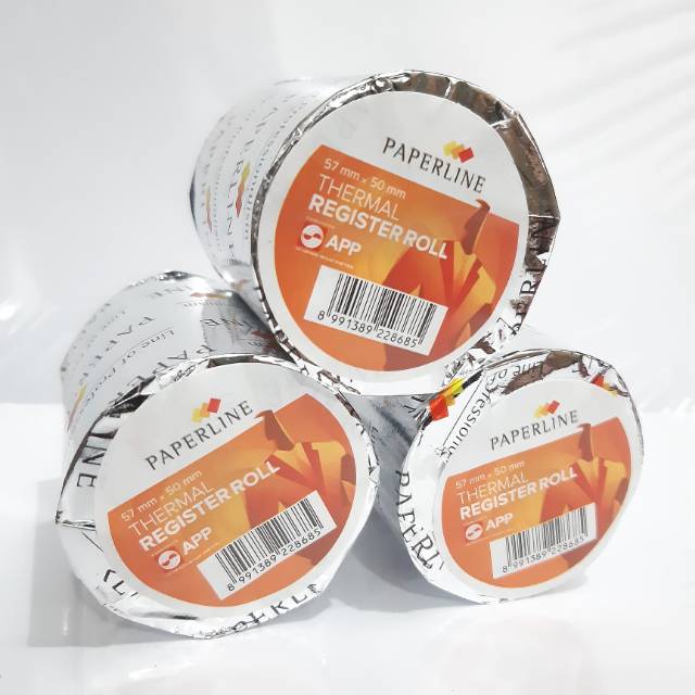 

Kertas print thermal register roll Paperline
