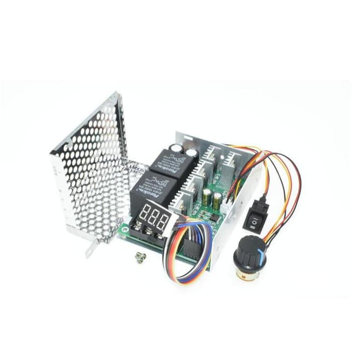 PWM Motor Speed Controller DC With Display Max 60A 12V 24V