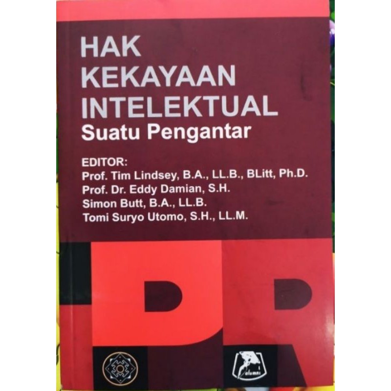 Jual Buku Hak Kekayaan Intelektual Suatu Pengantar By Tim Lindsey Dkk Shopee Indonesia 9414