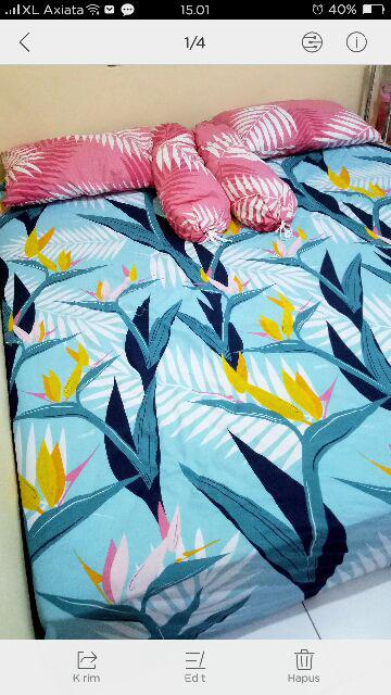 Sprei Internal Uk 180x200 Dan 160x200 Tinggi 25